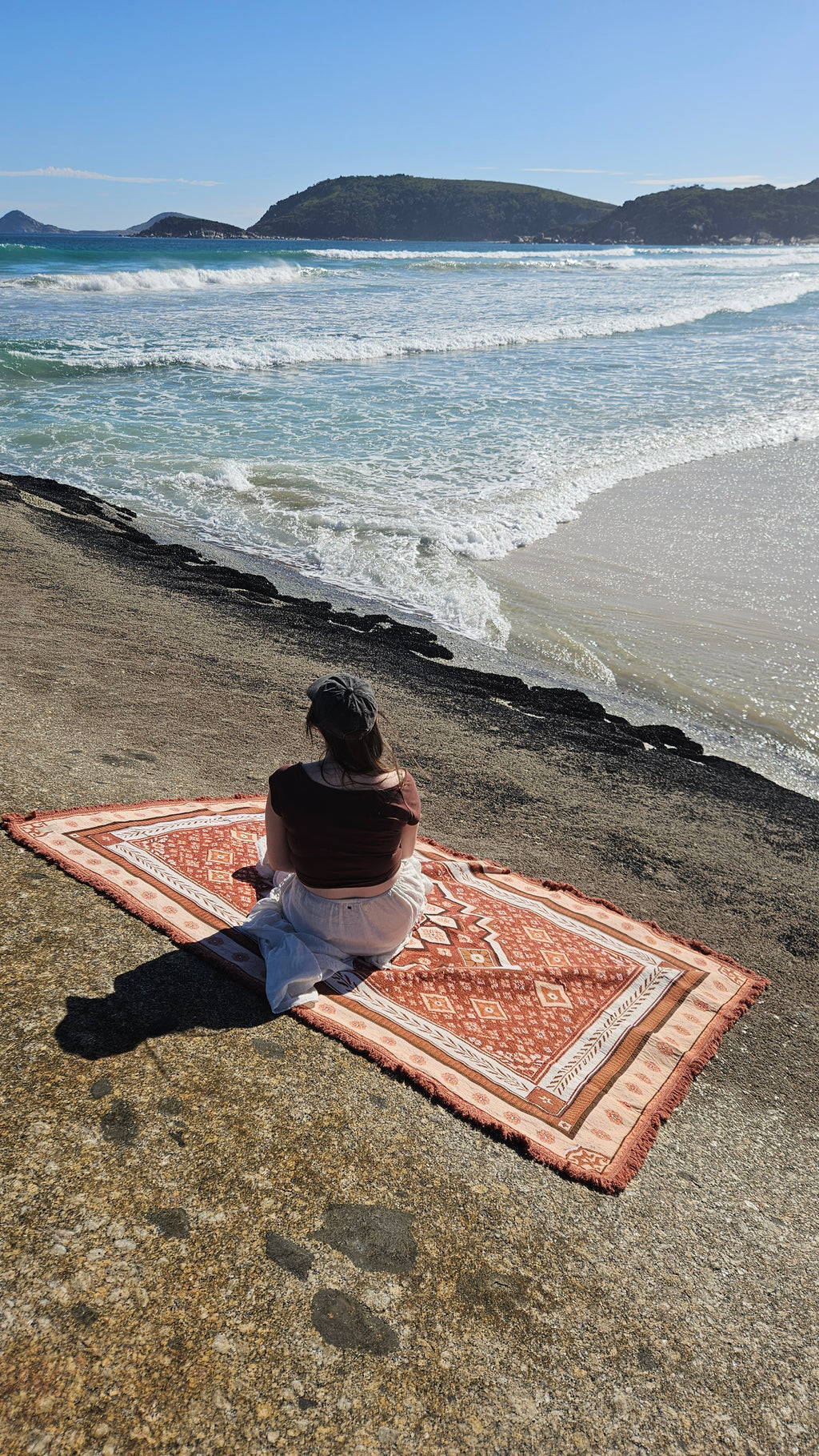 The Red Center Rug