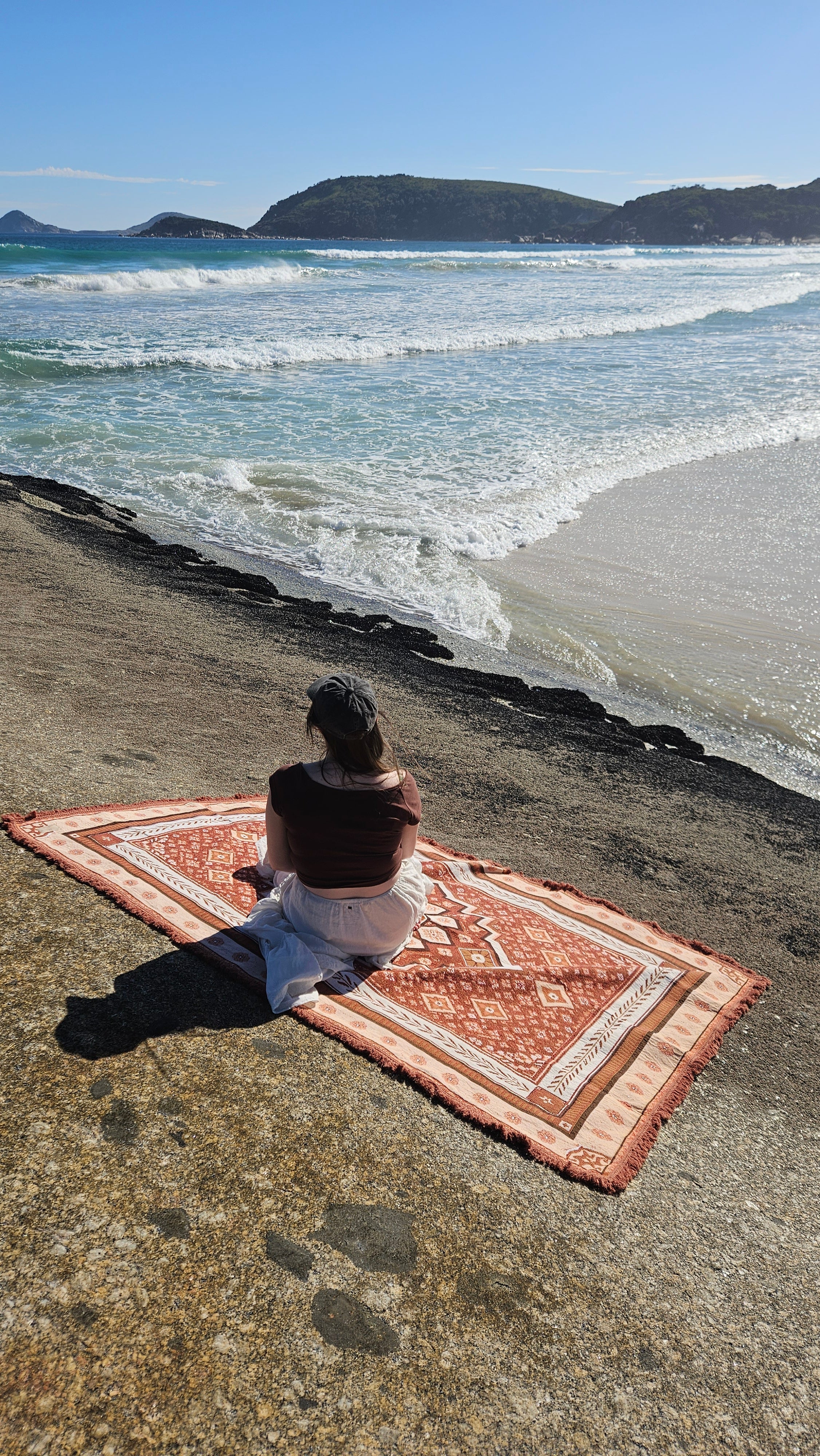 The Red Center Rug