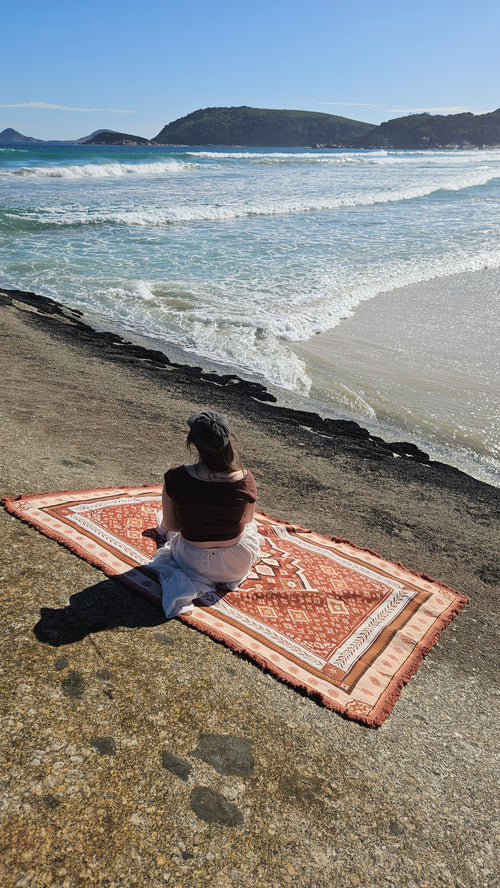 The Red Center Rug