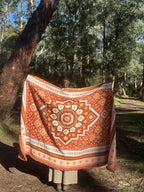 The Red Center Rug