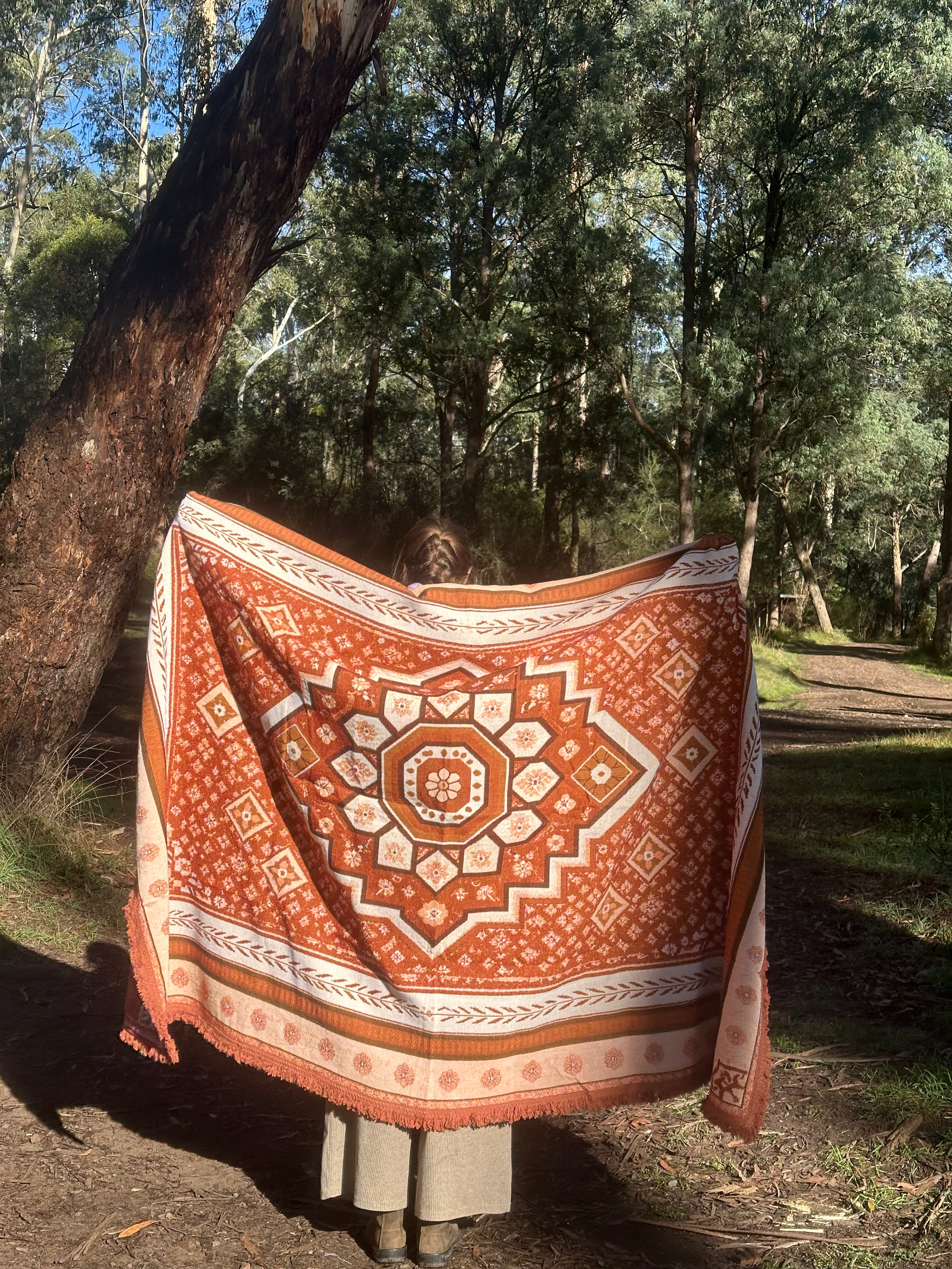 The Red Center Rug